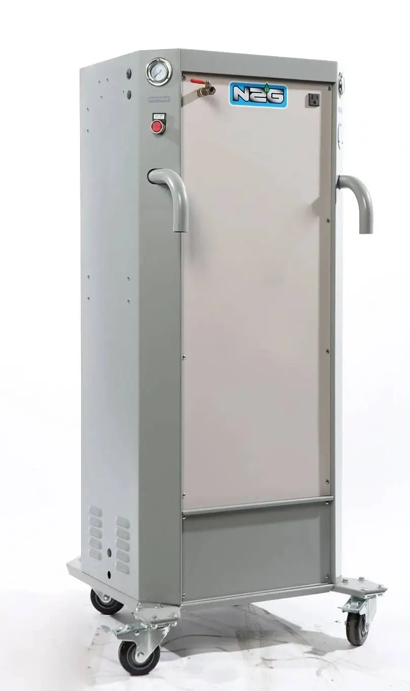 NTF-4M Tire-Topper (1) A tall metal cabinet with two doors and one drawer.